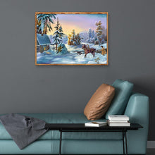 Load image into Gallery viewer, Snow Scenery  - Full Drill Round Drill - 40x30cm
