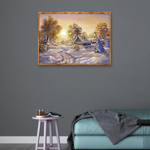 Load image into Gallery viewer, Snow Scenery  - Full Drill Round Drill - 40x30cm
