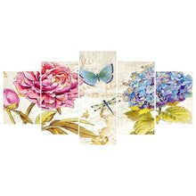 Load image into Gallery viewer, 5pcs Butterfly - Full Drill Round Drill - 95x45cm
