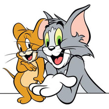 Load image into Gallery viewer, Tom And Jerry-Full Drill Diamond Painting
