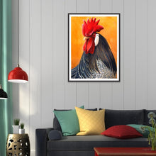 Load image into Gallery viewer, Rooster  - Full Drill Round Drill - 30x40cm
