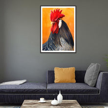 Load image into Gallery viewer, Rooster  - Full Drill Round Drill - 30x40cm
