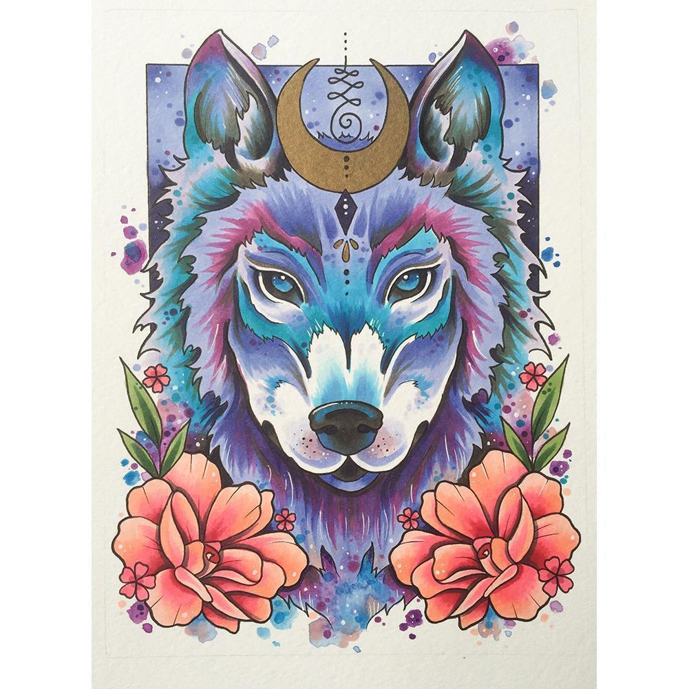 Wolf  - Full Drill Round Drill - 30x40cm