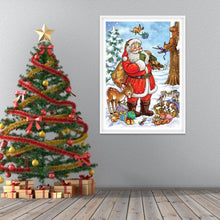 Load image into Gallery viewer, Santa Claus  - Full Drill Round Drill - 30x40cm
