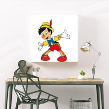 Load image into Gallery viewer, Pinocchio - Full Drill Round Drill - 30x30cm
