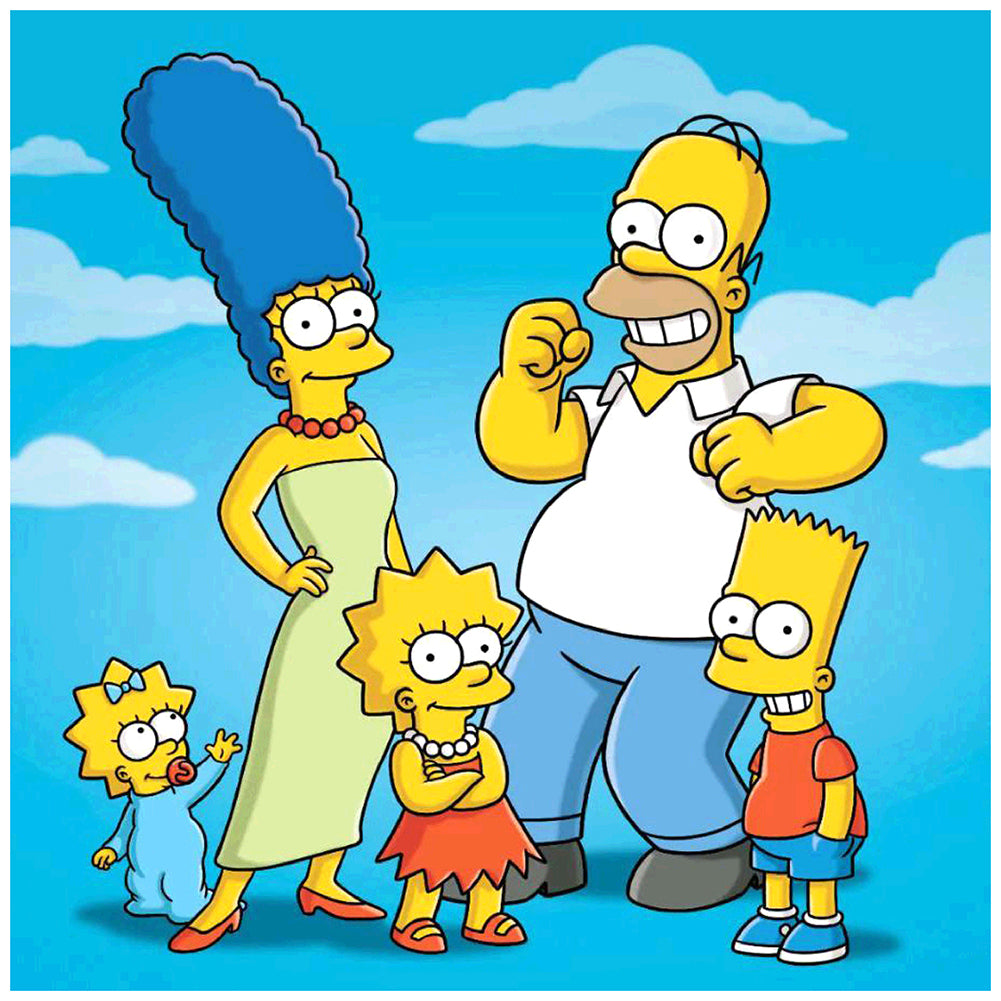 Simpson'S Family-Full Drill Diamond Painting