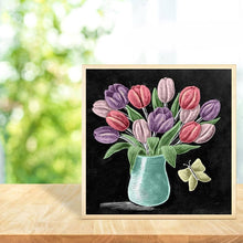 Load image into Gallery viewer, Flower  - Full Drill Round Drill - 30x30cm
