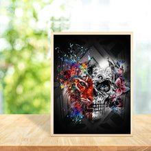 Load image into Gallery viewer, Skull  - Full Drill Round Drill - 30x40cm
