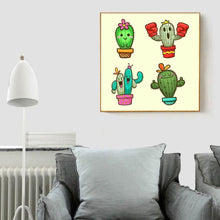 Load image into Gallery viewer, Cactus - Full Drill Round Drill - 30x30cm
