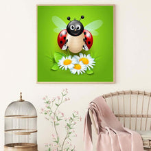 Load image into Gallery viewer, Ladybug - Full Drill Round Drill - 30x30cm
