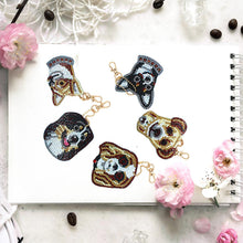 Load image into Gallery viewer, 5pcs Dog DIY Keychain
