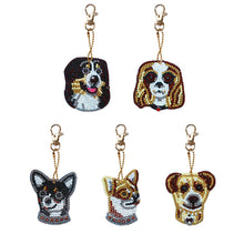 Load image into Gallery viewer, 5pcs Dog DIY Keychain
