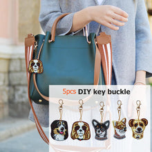 Load image into Gallery viewer, 5pcs Dog DIY Keychain
