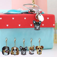 Load image into Gallery viewer, 5pcs Dog DIY Keychain
