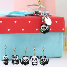 Load image into Gallery viewer, 5pcs Panda DIY Keychain
