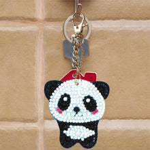 Load image into Gallery viewer, 5pcs Panda DIY Keychain
