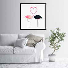 Load image into Gallery viewer, Pink Bird - Full Drill Round Drill - 30x30cm
