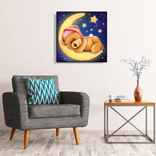 Load image into Gallery viewer, Moon Bear - Full Diamond Painting - 30x30cm
