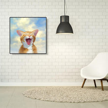 Load image into Gallery viewer, Smile Cat - Full Diamond Painting - 30x30cm
