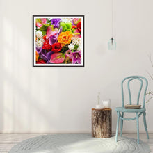 Load image into Gallery viewer, Flower - Full Diamond Painting - 30x30cm
