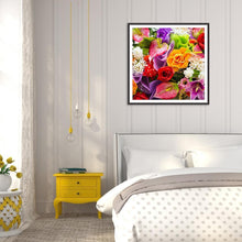 Load image into Gallery viewer, Flower - Full Diamond Painting - 30x30cm
