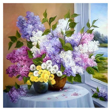 Load image into Gallery viewer, Flower - Full Diamond Painting - 30x30cm
