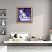 Load image into Gallery viewer, Snowing - Full Diamond Painting - 30x30cm
