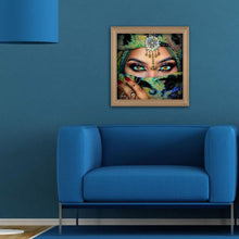 Load image into Gallery viewer, Masked Girl - Full Diamond Painting - 30x30cm
