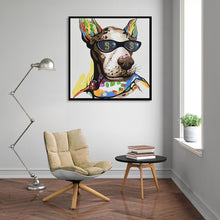 Load image into Gallery viewer, Handsome Dog - Full Drill Round Drill - 30x30cm
