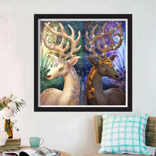 Load image into Gallery viewer, Deer Ornaments - Full Drill Round Drill - 30x30cm
