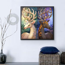 Load image into Gallery viewer, Deer Ornaments - Full Drill Round Drill - 30x30cm
