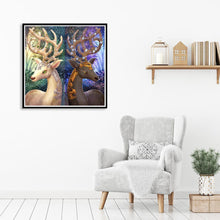 Load image into Gallery viewer, Deer Ornaments - Full Drill Round Drill - 30x30cm
