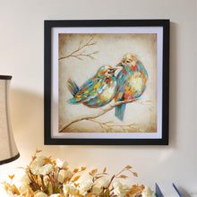 Load image into Gallery viewer, 2 Birds Ornament - Full Drill Round Drill - 30x30cm
