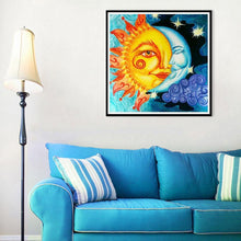 Load image into Gallery viewer, Sun and Moon - Full Diamond Painting - 30x30cm
