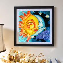 Load image into Gallery viewer, Sun and Moon - Full Diamond Painting - 30x30cm
