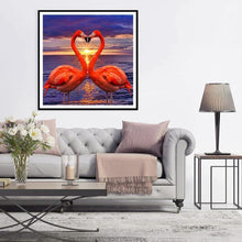 Load image into Gallery viewer, Pink Bird - Full Diamond Painting - 30x30cm
