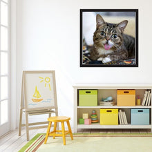 Load image into Gallery viewer, Cat  - Full Diamond Painting - 30x30cm
