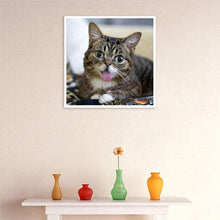 Load image into Gallery viewer, Cat  - Full Diamond Painting - 30x30cm
