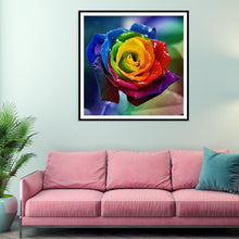 Load image into Gallery viewer, Colorful Flower - Full Diamond Painting - 30x30cm
