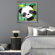 Load image into Gallery viewer, Panda - Full Drill Round Drill - 30x30cm
