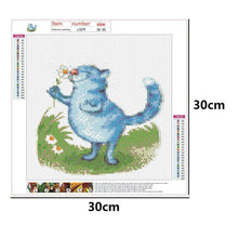 Load image into Gallery viewer, Cat - Full Drill Round Drill - 30x30cm
