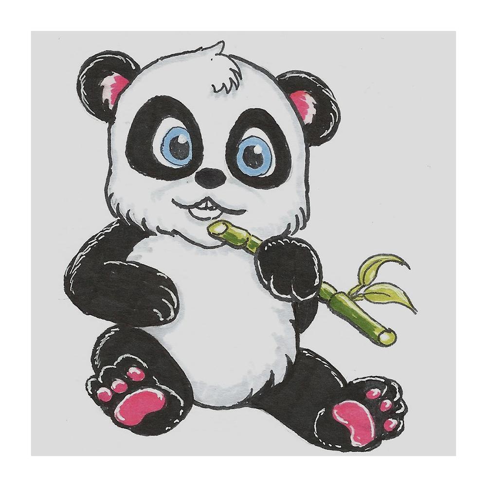 Panda - Full Diamond Painting - 30x30cm