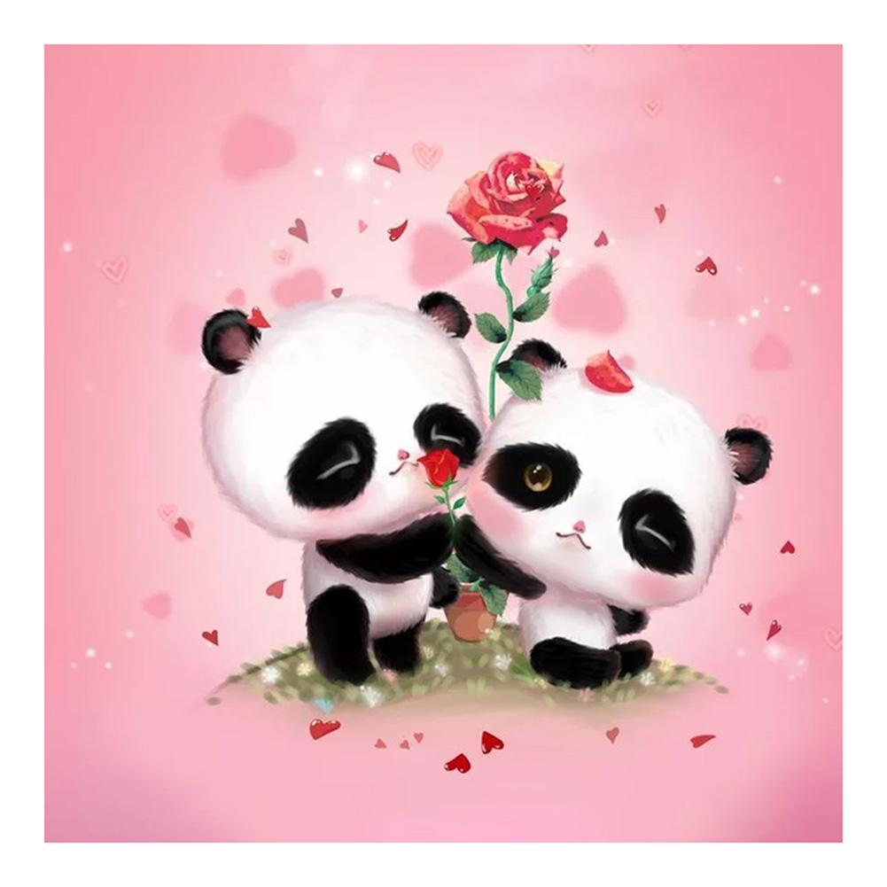 Panda - Full Diamond Painting - 30x30cm