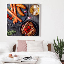 Load image into Gallery viewer, Yummy Food - Full Diamond Painting - 30x30cm
