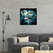 Load image into Gallery viewer, Night WolvesSet - Full Diamond Painting - 30x30cm
