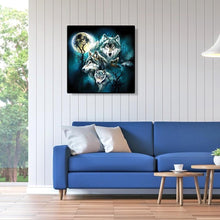 Load image into Gallery viewer, Night WolvesSet - Full Diamond Painting - 30x30cm
