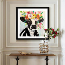 Load image into Gallery viewer, Cow Animal - Full Diamond Painting - 30x30cm
