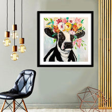 Load image into Gallery viewer, Cow Animal - Full Diamond Painting - 30x30cm
