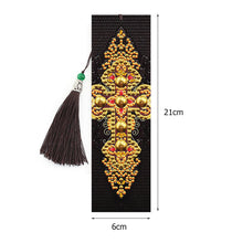 Load image into Gallery viewer, 2pcs Cross-DIY Diamond Painting Bookmark
