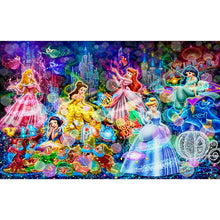 Load image into Gallery viewer, Disney Princess Collection-Full Drill Diamond Painting-40x60cm
